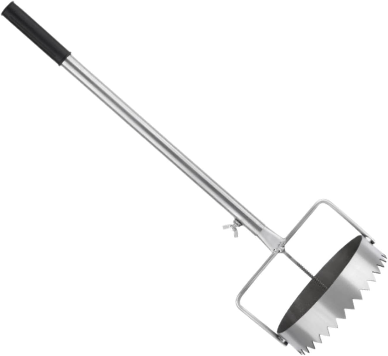 Bulb Planter, Retractable Handle, Adjustable Digging Tool for Garden and Lawn, Efficient Sod Remover and Plugger