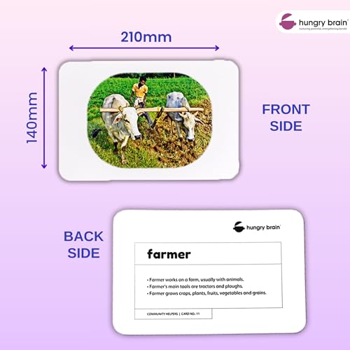Image of Hungry Brain Flash Cards (Comminity Helpers)