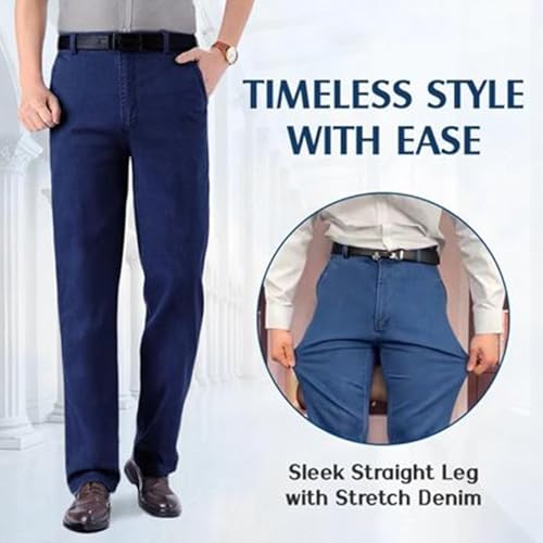 Jett Jeans for Older Men, 2025 New Jettjeans - Men's Classic Straight Fit Stretch Jeans for Every Occasion3