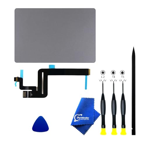 iPartsleader A1932 Trackpad Replacement for MacBook Air (Retina,13-inch,2018/2019) Force Touch Touchpad with Cable EMC3184 661-11906 (Space Grey)