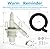 385311641 RV Toilet Water Valve Kit Replacement for Dometic and Sealand 300, 301, 310, 311, 320, 321 Series Pedal-Flush Toilets Camper Trailer RV Toil?1?