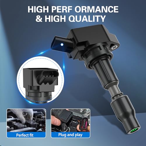 FAERSI UF764 4PCS Ignition Coil Pack for Hyundai Kia Genesis by FAERSI - Used condition - Image 4