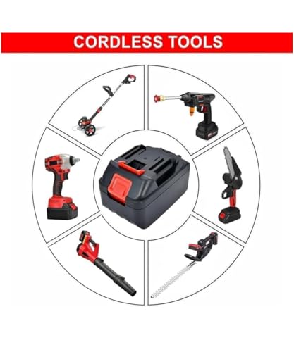 Image of KAITO 48V 15-Cell High Capacity Cordless Rechargeable Lithium-Ion Battery | 6.0Ah Rechargeable Battery | Compatible with Cordless Drill, Angle Grinder, Circular Saw, Blower & Car Pressure Washer