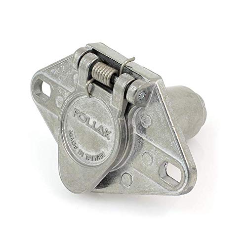 6-Way Die-Cast Connector Socket Concealed Terminals- (Pack of 1)