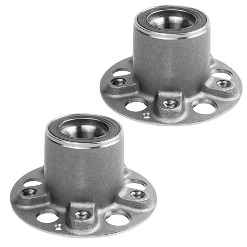 Detroit Axle - Pair Front Wheel Bearing Hubs for Mercedes-Benz