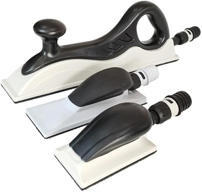 Sanding Block Dust Extraction Sandpaper Holder-Square Dust Extraction Dust Free Sanding Block, Hand Sanding Sponge Block for Automobile Cleaning Household Cleaning (Color : 70mm -125mm)