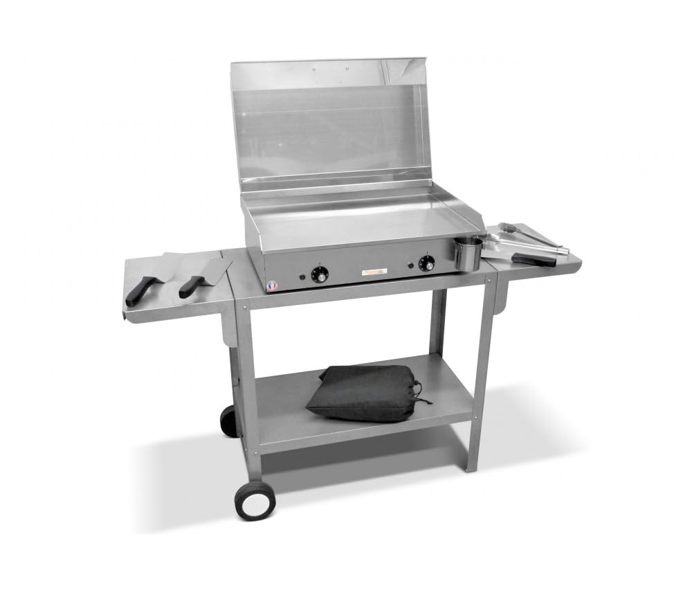 Plancha Électrique NEO E-650 Inox 2400W 10 Personnes AVEC Odeon 650