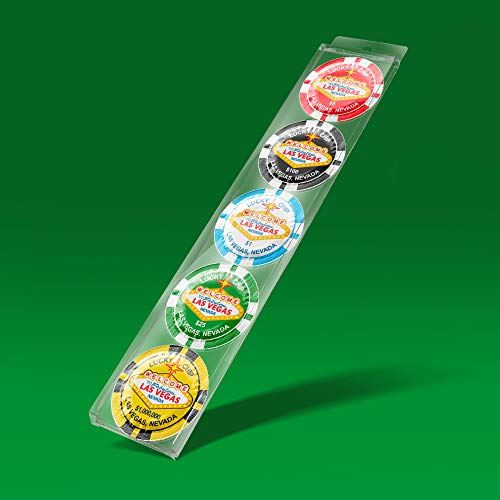 Set mit 5 Poker-Pressen Set mit 5 Poker-Pressen