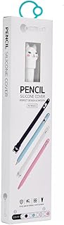 COTEetCI Stylus Pen for Tablet, Silicone Case Sleeve for Apple Pencil 1 - White