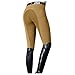 Corlidea Pantaloni da equitazione con orlo elastico per gambe per bambini e donne beige. S