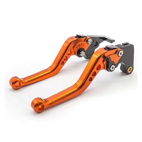 Leviers de frein moto Continental GT 650 en aluminium réglable orange
