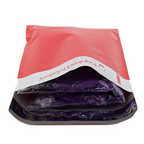 Image of Inspired Mailers - Poly Mailers 6x9-100 Pack - Red Poly Mailers - Shipping Envelopes 6x9 - Packaging Envelopes - Mailer Bags - Mailing Envelopes 6x9 - Small Shipping Bags