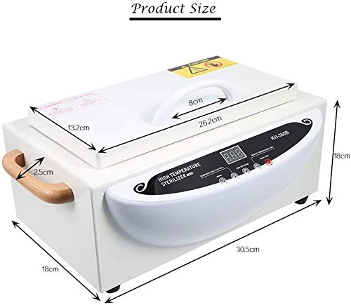Sterilizzatore per Unghie Detergente per Autoclave per manicure ad alta temperatura Strumento per pedicure Forbici Asciugamano Disinfezione Gabinetto Spa Attrezzature per salone di bellezza per cape