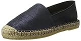  PIECES Damen PSKATIE Suede Espadrillos METALLIC NBLA Espadrilles, Blau (Navy Blazer), 40 EU