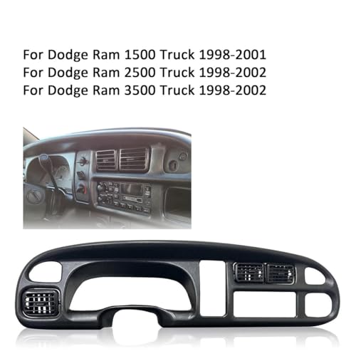 image for KARPAL Dashboard Dash Cluster Bezel w/Vents Compatible With 1998-2002 