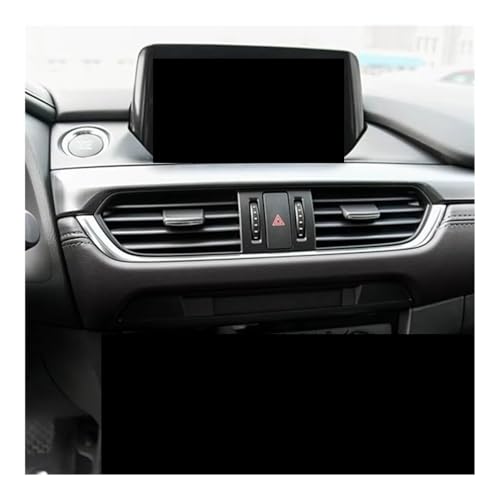 Grille d'aération centrale chromée pour Mazda 6 Atenza 2013-2018