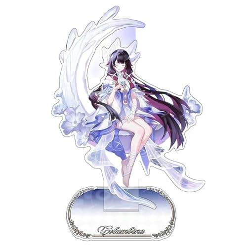 原神 グッズ アクリルスタンド 執行官 少女 原神 コロンビーナ 台座付き 16cm 両面大立札 ゲーム周辺 飾り 置物 人気 装飾品 小物 展示用 ハロウィン クリスマス 誕生日プレゼント 贈り物 記念品 非公式 (コロンビーナB) [並行輸入品]