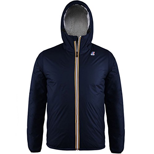 K-Way Le Vrai 3.0 Claude Orsetto, Manteau imperméable Homme, Bleu (Blue Depht K89), Small