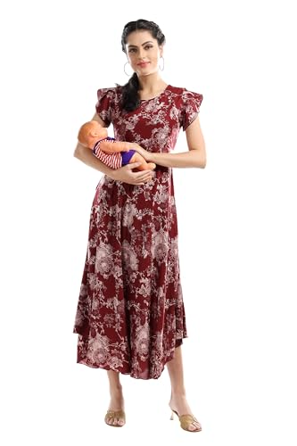 Image of AV2 Women's Viscose Regular Fit Maternity Maternity Wear
