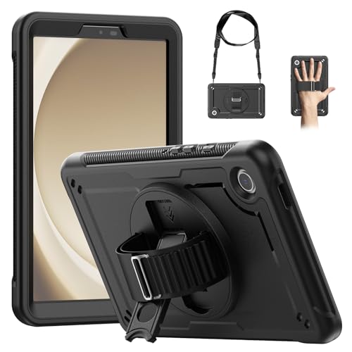 Coque Galaxy Tab A9 Enfant Antichoc - Protection Écran et Support Rotatif 360° pour Tablette 8.7"