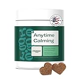 Reggie Anytime Calming Chews for Dogs | Natural Anxiety Relief with L-Theanine & Magnolia Barks | Calming Dog Treats for Separation Anxiety, Thunderstorms, Travel & Stress | 60 Soft Chews