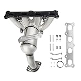 PULCHERFLOW Catalytic Converter Compatible with 2007-2017 Jeep Compass/Patriot, 2007-2008 Dodge Caliber 2.4L Catalytic Convertor High Performance (EPA Compliant)