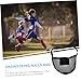 Happyyami Basketball Carrying Bag Mesh Single Storage Organizer for Soccer Volleyball and Rugby Versatile Shoulder Bag for Gym Beach and Travel Use