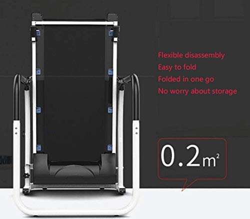 Image of Electric Motorised Folding Runningtreadmill,3 Intelligent Modes, with Safety Armrest, Heart Rate Test in Hand, Portable Fitness Equipment for Fitness Training