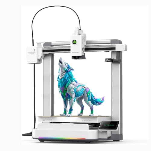 Image of Creality SPARKX i7 3D Printer with 4 Color Printing, AI Camera Monitoring, Auto Bed Leveling, 500mm /s High Speed, 260x260x255mm Build Volume, Smart Desktop 3D Printer