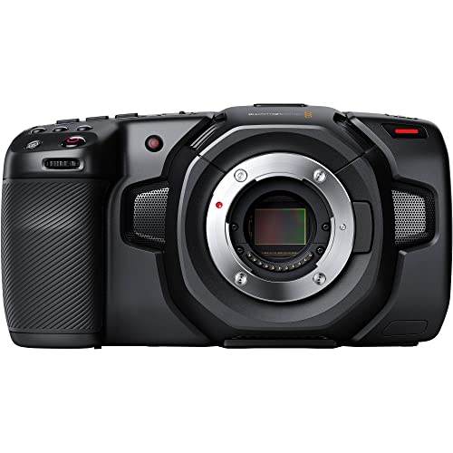 Image of Blackmagic Design Pocket Cinema Camera 4K Power Bundle (CINECAMPOCHDMFT4K) - Includes Two (2) Additional LP-E6 Batteries, Dual Battery Charger, and SolidSignal Microfiber Cloth