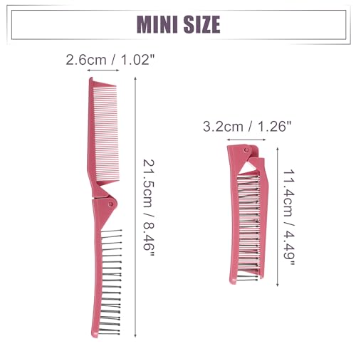 Peine plegable portátil para cabello rizado y largo miniatura 5