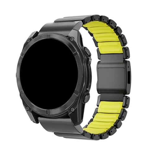 [PLYYQZM] 26mm `^oh,ɍ Gar min Fenix 8 7X Pro Tactix7 EPIXPro 51mm Enduro 3 2 Instinct3 2X 50mm NCbNtBbgXgbvpɓK(Black green