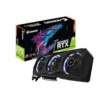 Gigabyte Placa gráfica AORUS GeForce RTX 3060 Ti Elite 8G (REV2.0), 3 ventiladores WINDFORCE, LHR, 8GB 256-bit GDDR6, GV-N306TAORUS E-8GD REV2.0 placa de vídeo