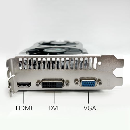 GTX 750 Ti 4GB 128-bit Scheda Grafica, HDMI, VGA, DVI, Schede grafiche basso profilo PC, GPU per computer, Low Power, PCI Express x16, DirectX 12 - Scheda video - Immagine 3