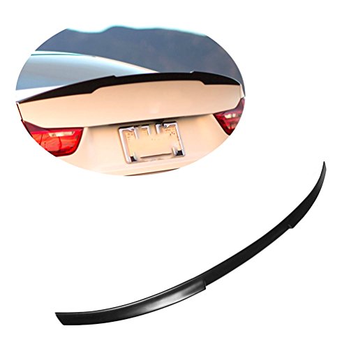 JCSPORTLINE JC-XP591-1 Arrière Tronc Aileron Becquets de Coffre en FRP Noir Cover