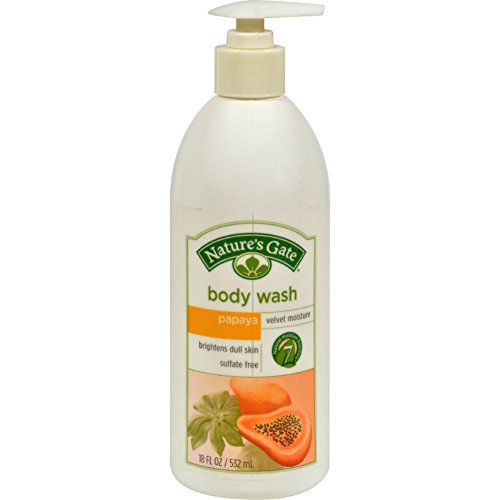 Natures Gate Body Wash Papaya Velvet Mstr