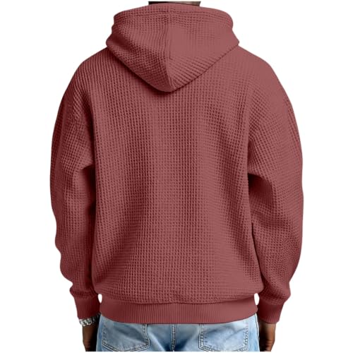 Chaqueta de verano para hombre con capucha roja talla XL 4