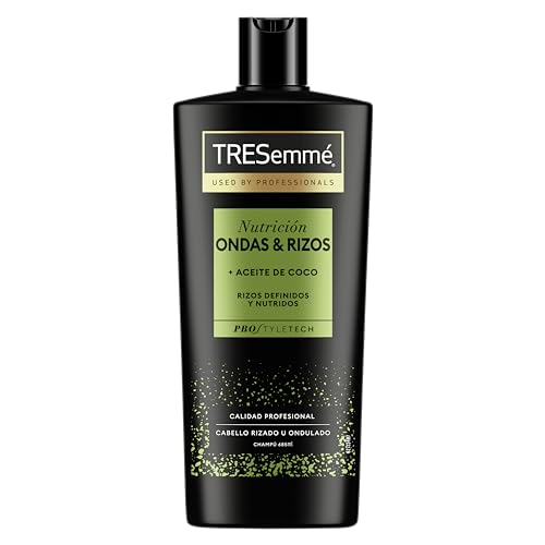 TRESemmé Champú Nutrición Ondas & Rizos con aceite de coco, 685 ml