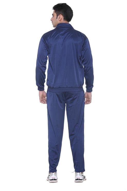 Image of Polyester Track Suit For Men Casual Co-ord Sets Breathable Relaxing Comfortable For Workout, Jogging, Sports. Pack Of 1