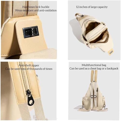 PRXD Vovtva Bag, Street Lite Chic Versatile Travel Bag,Multi-Compartment Large Capacity Backpack, Anti Theft and Waterproof (Gray)4