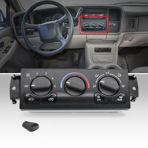 Interrupteur de climatisation K1500 K2500 Suburban commande de chauffage 599-218