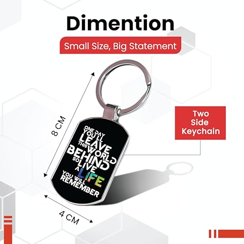 Image of Premium Printed Metal Keychain for Men & Women | High-Definition Artwork Print | Durable Key Ring for Car, Bike, Home & Office Keys | Stylish Decorative Key Holder Gift