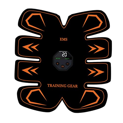 Estimulador muscular EMS para entrenamiento en casa y cinturon de tonificacion de abdomen Homyl