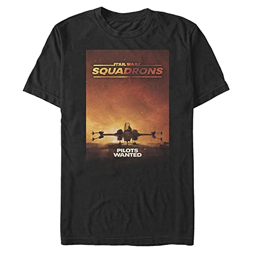 T-shirt Star Wars Homme Pilots Wanted respirant ne rétrécit pas au lavage