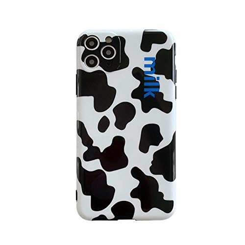 Preisvergleich Produktbild ZHANGSHUANG Kuhmuster, Geeignet Für Apple 11Pro Handyhülle, Anti-Fall Soft, Weiblich