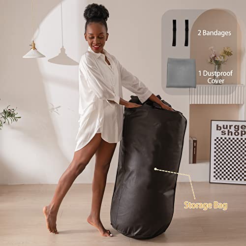 Image of MAXYOYO Japanese Floor Mattress Futon Mattress, Thicken Tatami Mat Sleeping Pad Foldable Roll Up Mattress Boys Girls Dormitory Mattress Pad Kids Floor Couches and Sofas, Grey, King