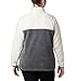 Columbia Women's Benton Springs 1/2 Snap Pullover, City Grey Heather/Chalk, Large