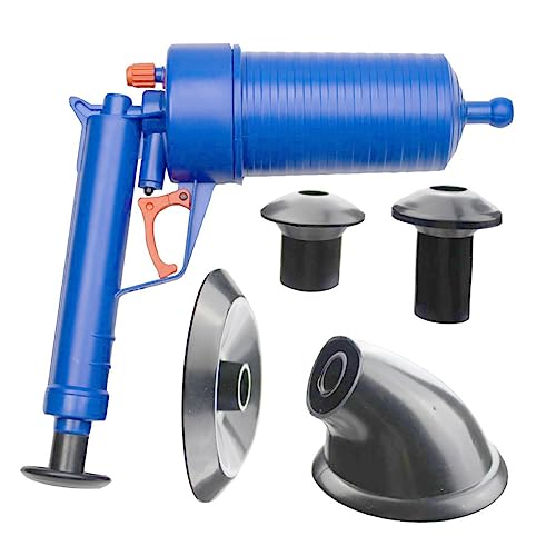 iplusmile 1 Juego Drenaje De Tubería Vara Émbolo De Potencia Émbolos De Inodoro Para Baño Desbloquear Destructor Líquido Desatascadores Para Baño Obstruido Drenaje De Aire Poderoso Bomba Abs