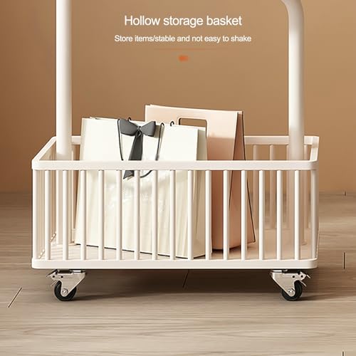 Portant à vêtements avec roulettes idéal pour organiser la chambre ou la buanderie - 7