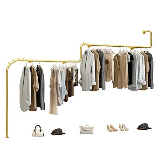 Présentoir créatif doré pour boutique à grande capacité 250cm